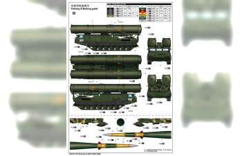 Сборная модель РоссийскийЗРК С-300В 9А82