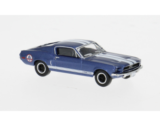 FORD Mustang Shelby (1968), blue/white