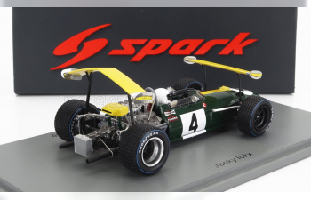 BRABHAM F1 Bt26a №4 Spain Gp (1969) J.ickx, Green Yellow