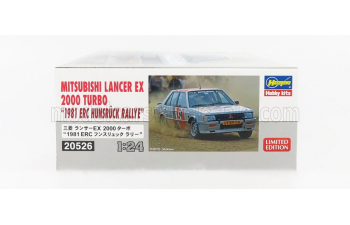 Сборная модель MITSUBISHI Lancer Ex 2000 Turbo №34 Rally Erc Hunsruck 1981 A.jetten - J.meester