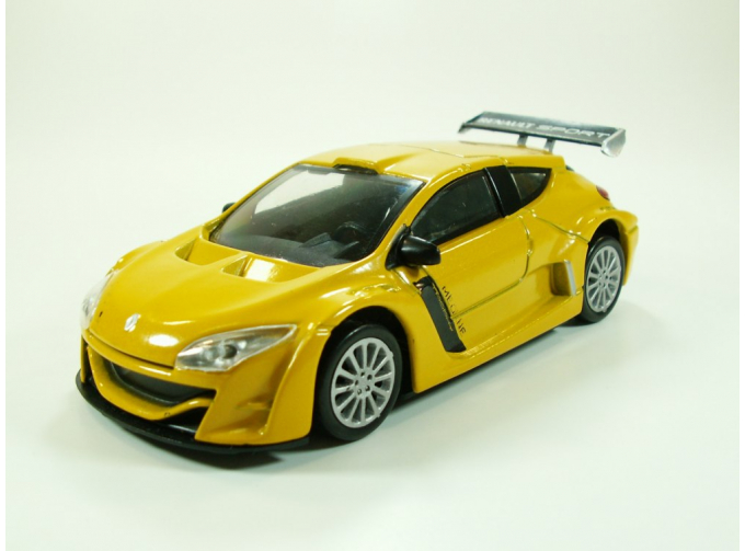 RENAULT Megane Trophy, серия RACING 1:43, желтый