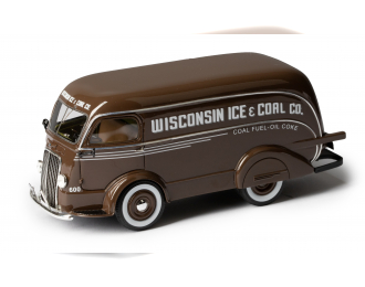 INTERNATIONAL D-300 Delivery Van Wisconsin Ice Co. 1938, brown
