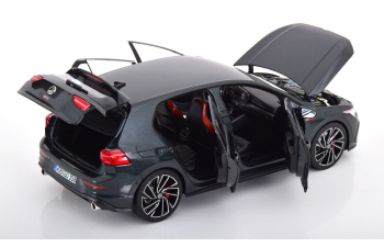 VOLKSWAGEN Golf 8 GTI 5-door (2021), black-metallic