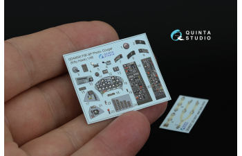 3D Декаль интерьера кабины F9F-8P Photo-Cougar (Kitty Hawk)