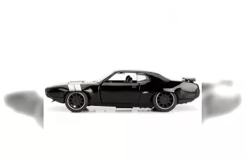 PLYMOUTH Dom's Gtx Coupe (1971) - Fast & Furious 8 2017, Black Silver