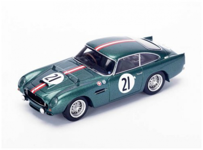 Aston Martin DB4 GT #21 Le Mans 1959 H. Patthey - R. Calderari