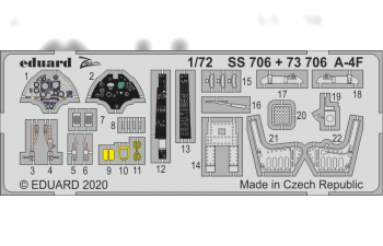 Полный набор фототравления A-4F