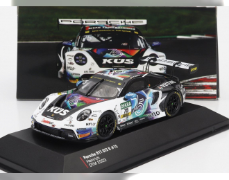 PORSCHE 911 992 Gt3 R Team Kus Bernhard №75 Dtm Season (2023) Laurin Heinrich, White Black