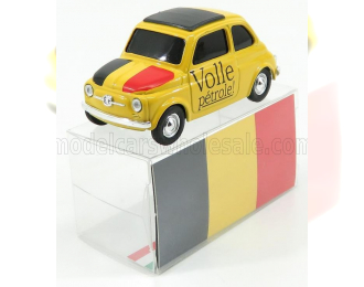 FIAT 500 Brums Belgio - Volle Petrole ! 2018, Yellow