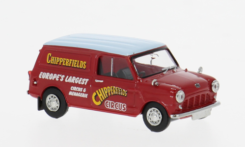 AUSTIN Mini Countryman Circus Chipperfields (1960), red/white