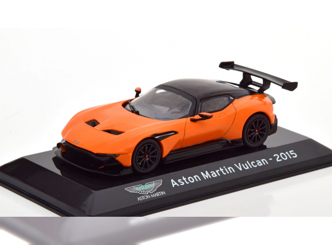 ASTON MARTIN Vulcan (2015), orange/schwarz