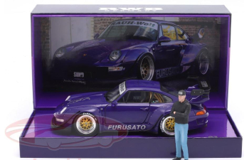 PORSCHE 911 (993) RWB Rauh-Welt "Furusato", purple