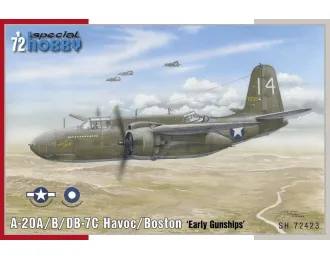 Сборная модель A-20B/C Havoc ‘Gunships’