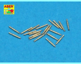 Set of 20 pcs 0,5in (12,7mm) Vickers Mk.III machine gun barrels for Royal Navy ships