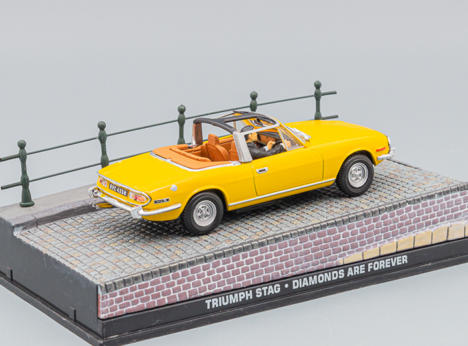 TRIUMPH Stag Diamonds Are Forever 1971, Yellow