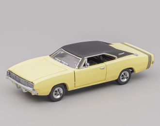DODGE Charger HT Coupe (1968), yellow / black