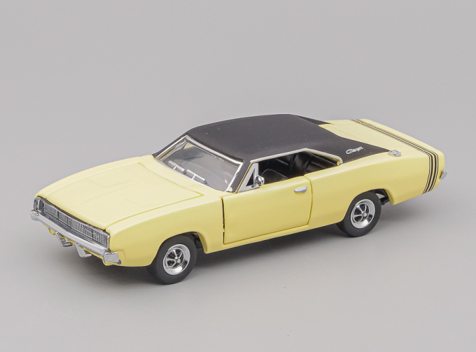 DODGE Charger HT Coupe (1968), yellow / black