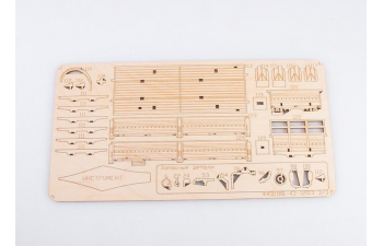 Сборная модель Камский грузовик 43118 бортовой (ранний)