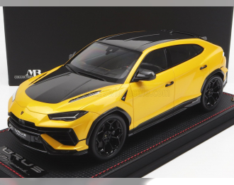 LAMBORGHINI Urus Performante (2022) - Con Vetrina - With Showcase, Giallo Inti - Yellow Met Black