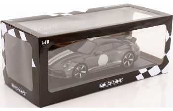 PORSCHE 911 (992) Sport Classic (2022), grey metallic / white