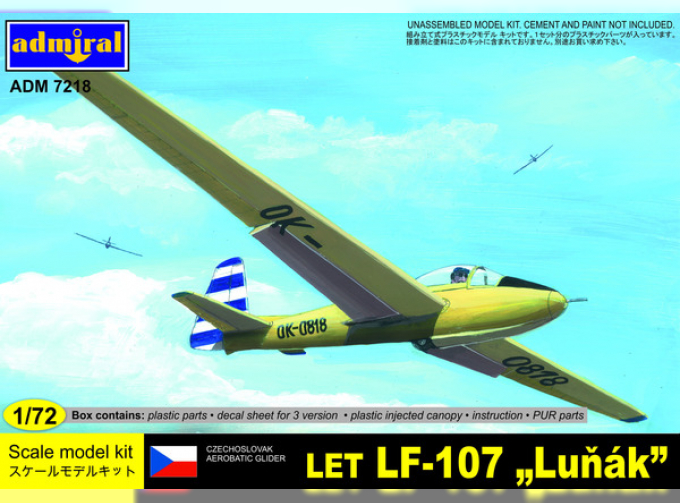 Сборная модель LET LF-107 "Lunak"