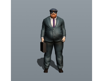 Фигурка Чинуша 2, окрашенная