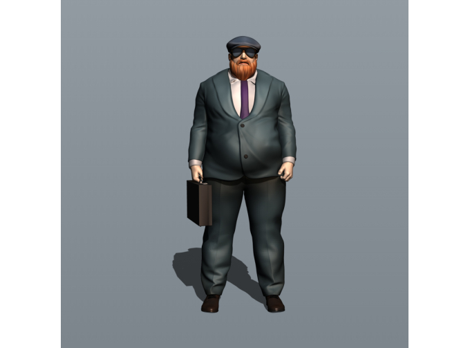 Фигурка Чинуша 2, окрашенная