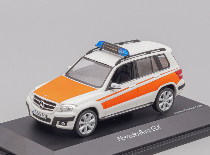 MERCEDES-BENZ GLK Notarzt (2009), white / orange