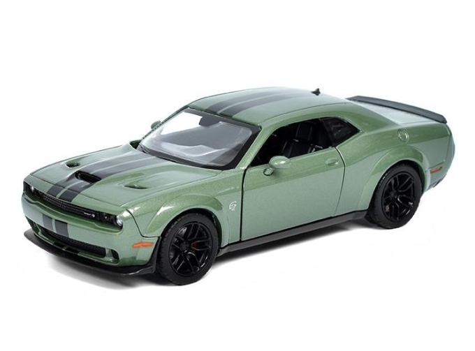 DODGE Challenger SRT Hellcat Widebody (2018), light green