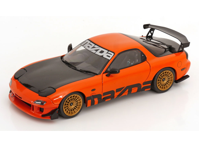 MAZDA RX7 Type RS (FD3S) Coupe Streetfighter (1994), orange black