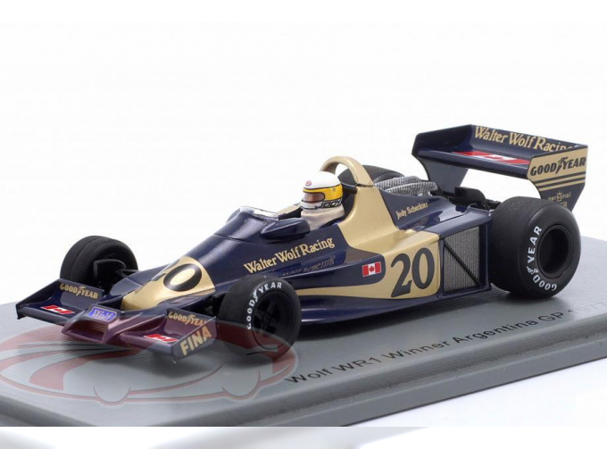 Wolf WR1 #20 Winner Argentina GP Formula 1 Jody Scheckter (1977)