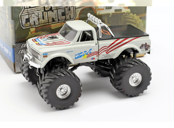 CHEVROLET K-10 Monster Truck Bigfoot "USA-1" 1970 (колеса 66 дюймов)