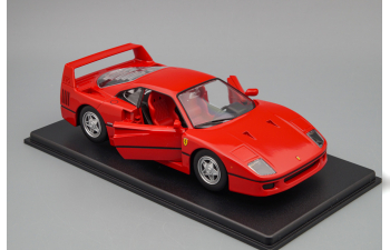 FERRARI F40 (1987) - Con Vetrina - With Showcase, red