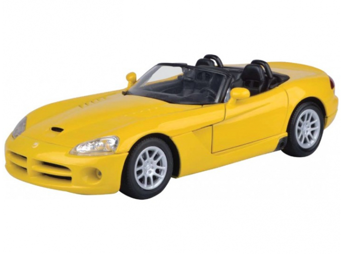 DODGE Viper SRT-10 Cabriolet (2003), желтый