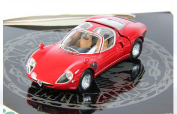 ALFA ROMEO Tipo 33 Stradale (1968), red