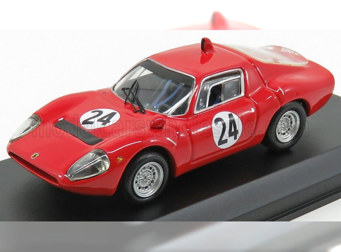 FIAT Abarth OT 1300 N24 Winner Trento-bondone (1968) Karl Federhofer, red