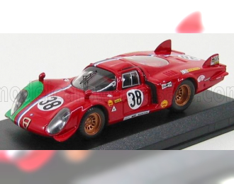 ALFA ROMEO 33.2 Lm N 38 Le Mans 1969 Gosselin - Burgoigni, Red