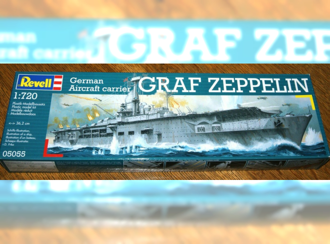 Сборная модель German Aircraft carrier "Graf Zeppelin"