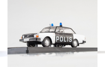 VOLVO 244 "Polis" (1978), white / black