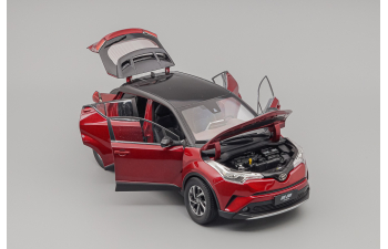 TOYOTA Izoa/C-HR 2019, red / black