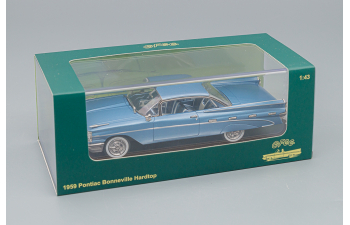 PONTIAC Bonneville Hardtop (1959), light blue