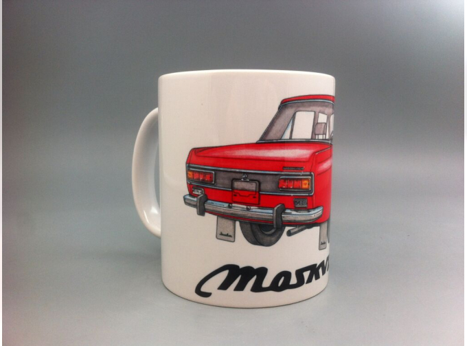 Кружка с рисунком отечественного автомобиля N27