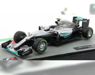 MERCEDES GP F1 W07 Hybrid Amg Petronas N 6 World Champion Season 2016 Nico Rosberg, Silver Green