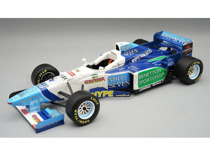 BENETTON F1 B196 Team Renault Mild Seven №3 Argengna GP (1996) Jean Alesi