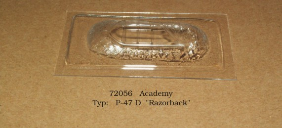 Фонарь для самолета P-47 D "Razorback"