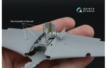 Деталировочный набор для Кабины Як-7Б/Як-9Д (Звезда)