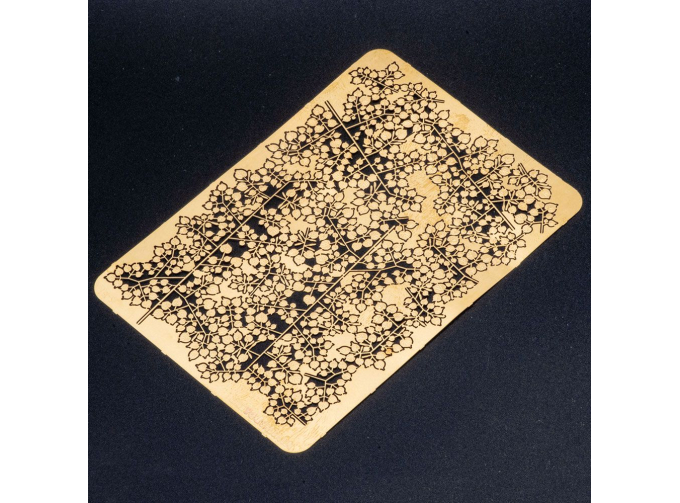 Фототравление Ветви липы, размер М