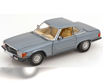 MERCEDES-BENZ 350 SL R107 Hardtop (1977), light blue-metallic