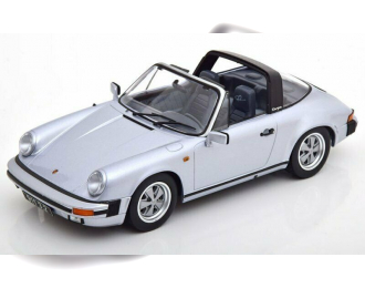 PORSCHE 911 3.2 Targa 1988, silver grey