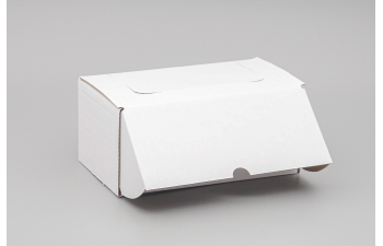 Бокс черный подиум "в клетку" (155 х 90 х 70 мм)